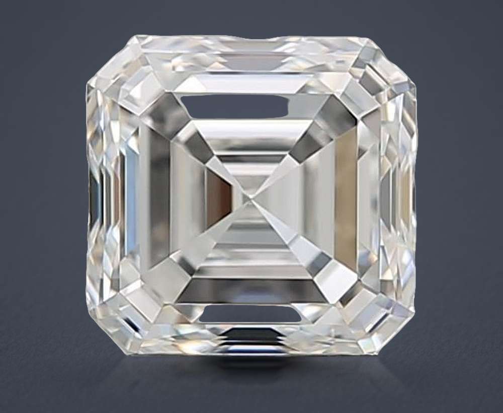 1.02 Carat Asscher Natural Diamond