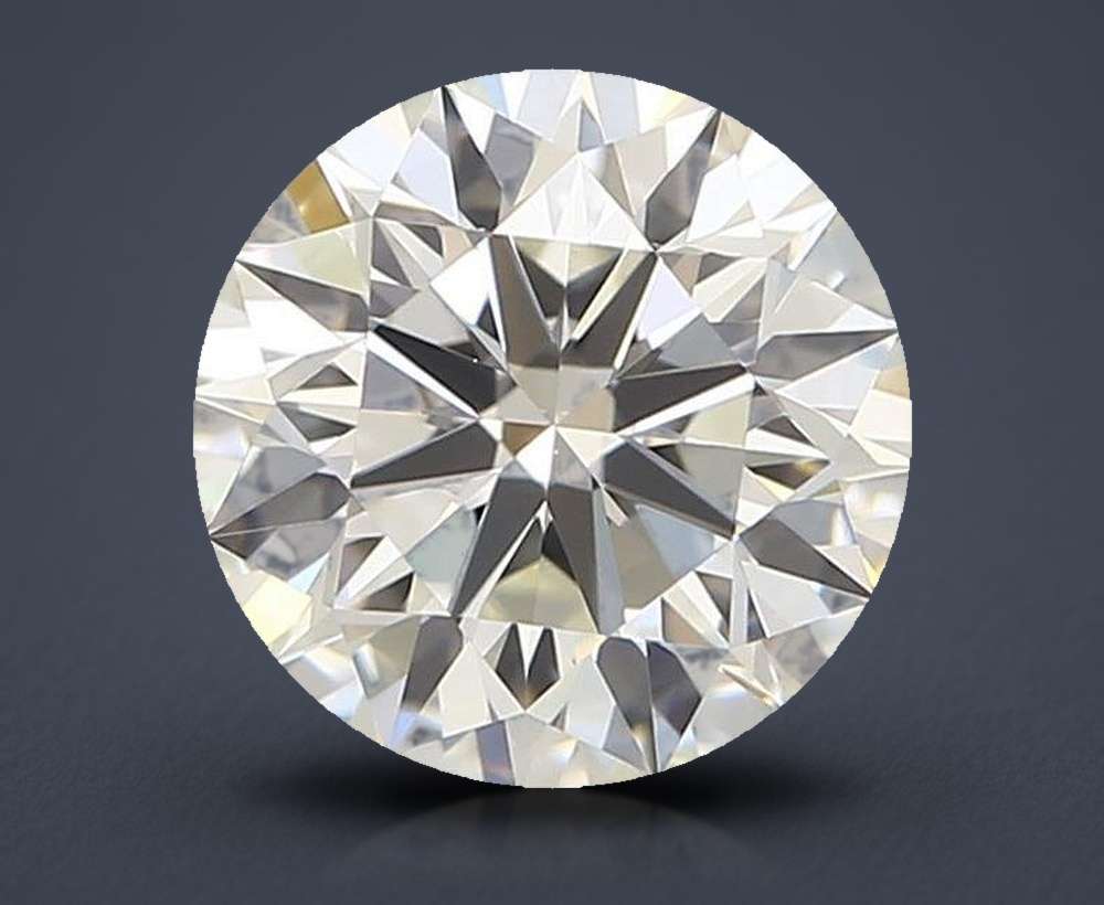 0.90 Carat Round Natural Diamond