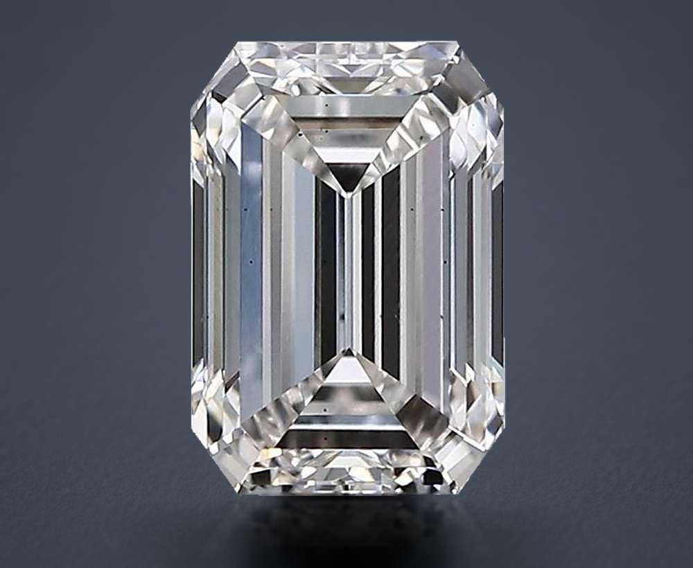 0.72 Carat Emerald Lab Diamond