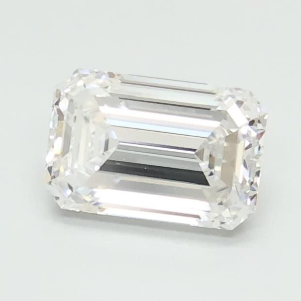 1.02ct D VVS2 Rare Carat Ideal Cut Emerald Lab Grown Diamond