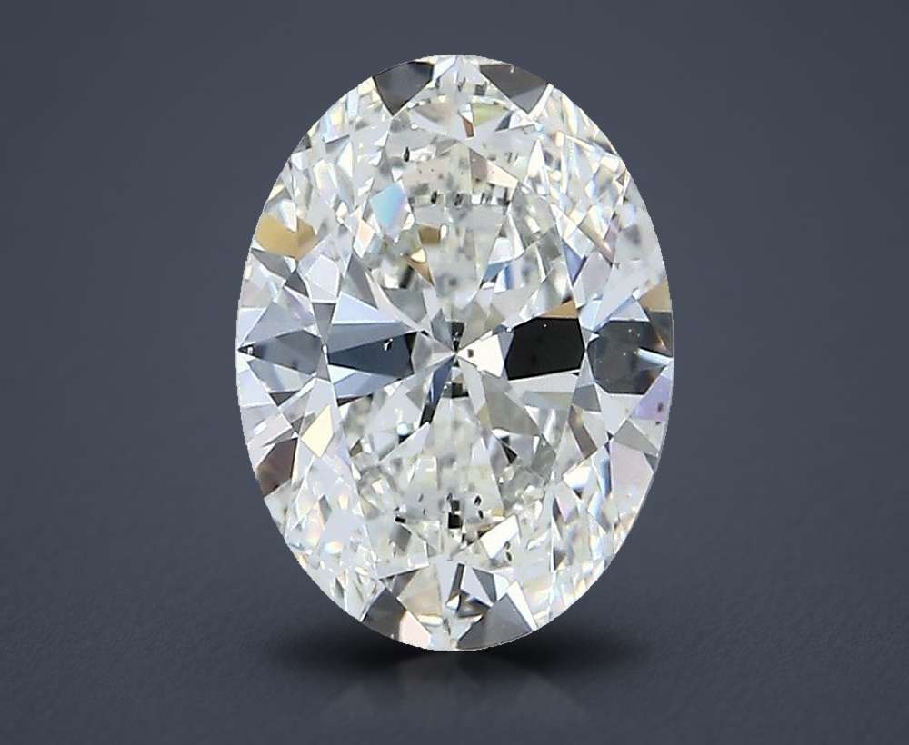 1.71 Carat Oval Natural Diamond
