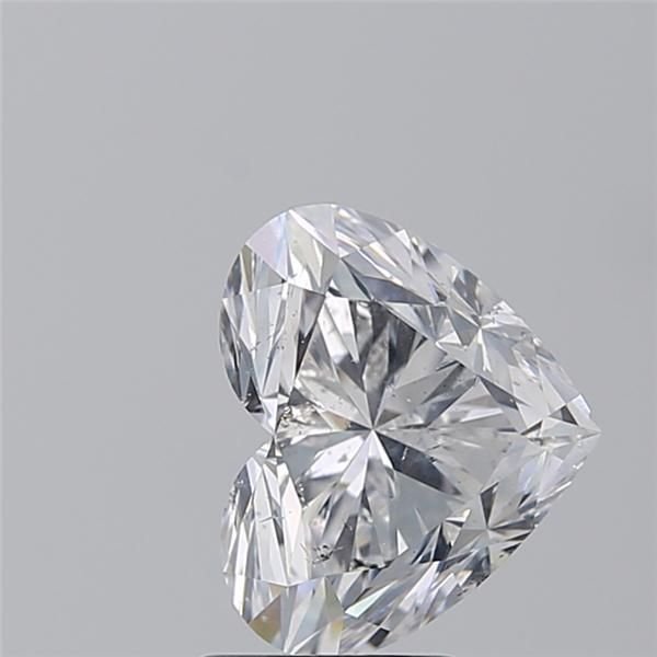 3.03ct D SI2 Rare Carat Ideal Cut Heart Diamond