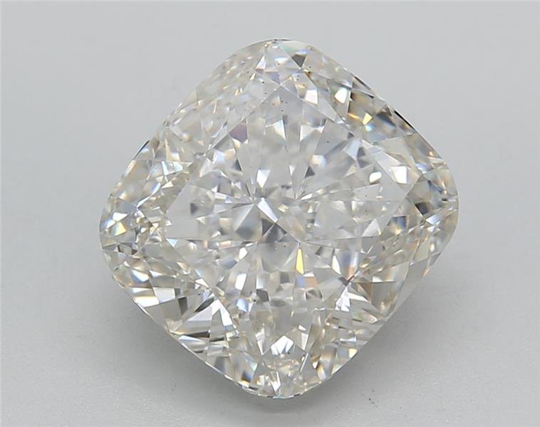 4.10ct H VS2 Rare Carat Ideal Cut Cushion Lab Grown Diamond