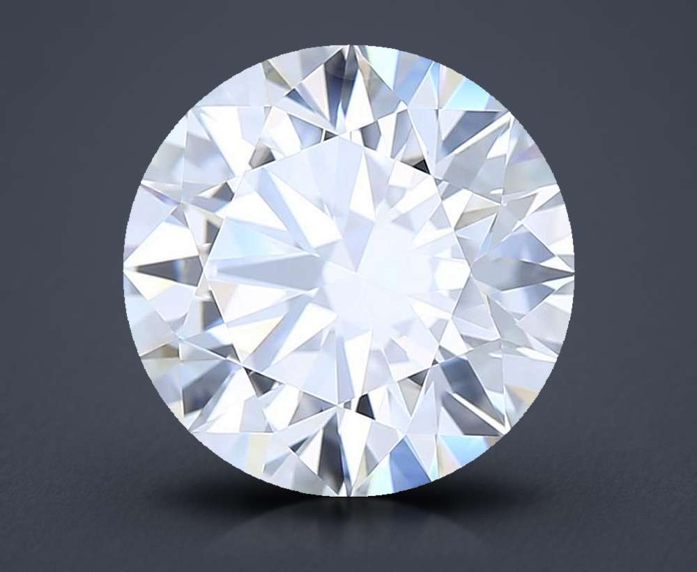 2.82 Carat Round Lab Diamond