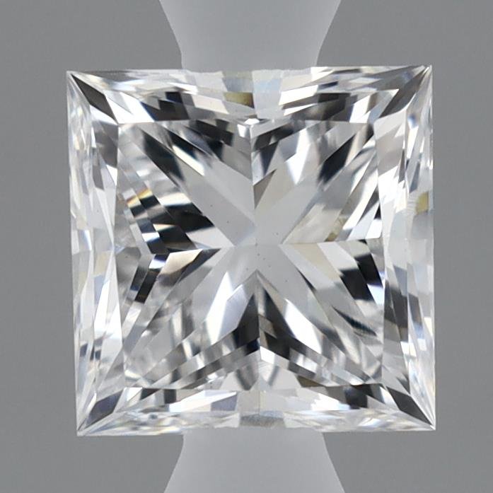 0.74ct E VS1 Very Good Cut Princess Lab Grown Diamond