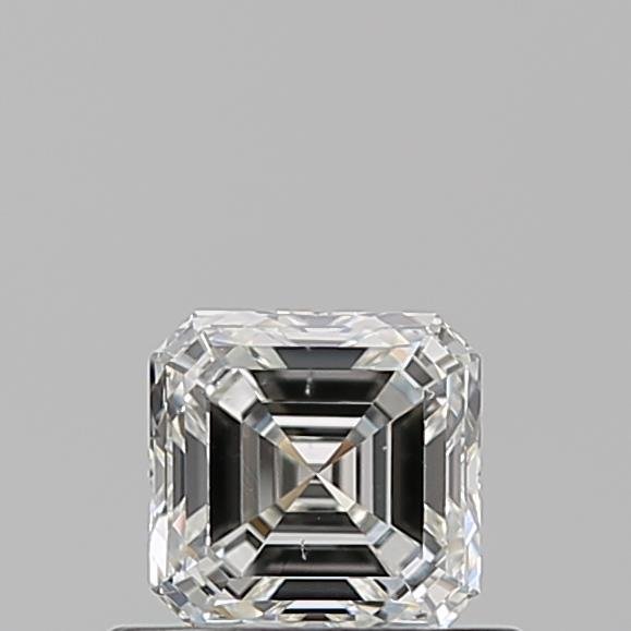0.55ct I SI1 Rare Carat Ideal Cut Asscher Diamond