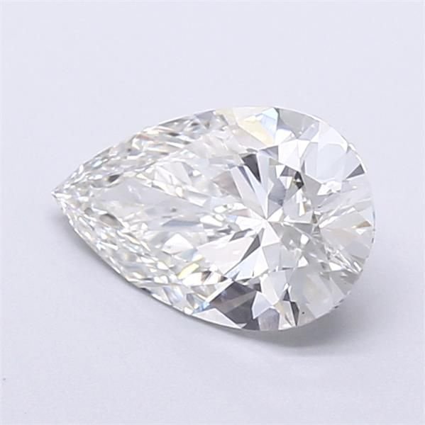 1.62ct F VS1 Rare Carat Ideal Cut Pear Lab Grown Diamond
