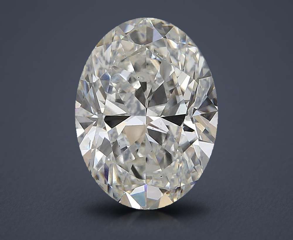 2.50 Carat Oval Lab Diamond