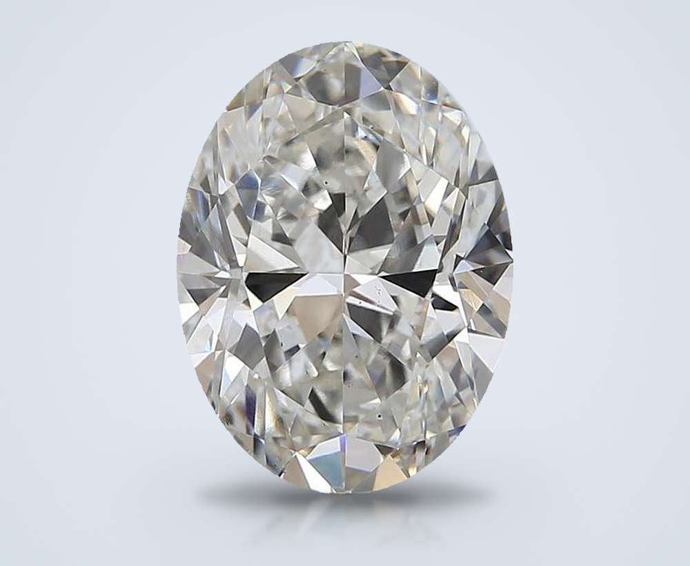 2.50 Carat Oval Lab Diamond