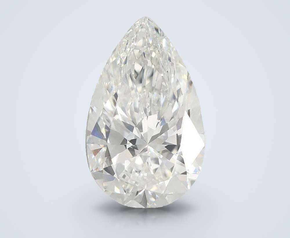 7.54 Carat Pear Lab Diamond