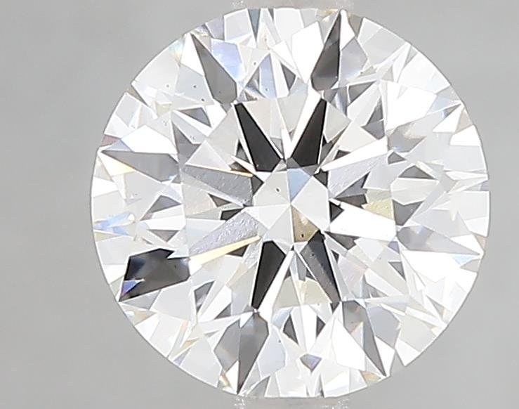 2.08ct H VS2 Rare Carat Ideal Cut Round Lab Grown Diamond