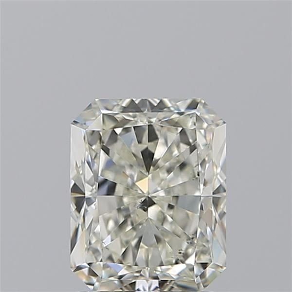 1.74ct K SI1 Rare Carat Ideal Cut Radiant Diamond