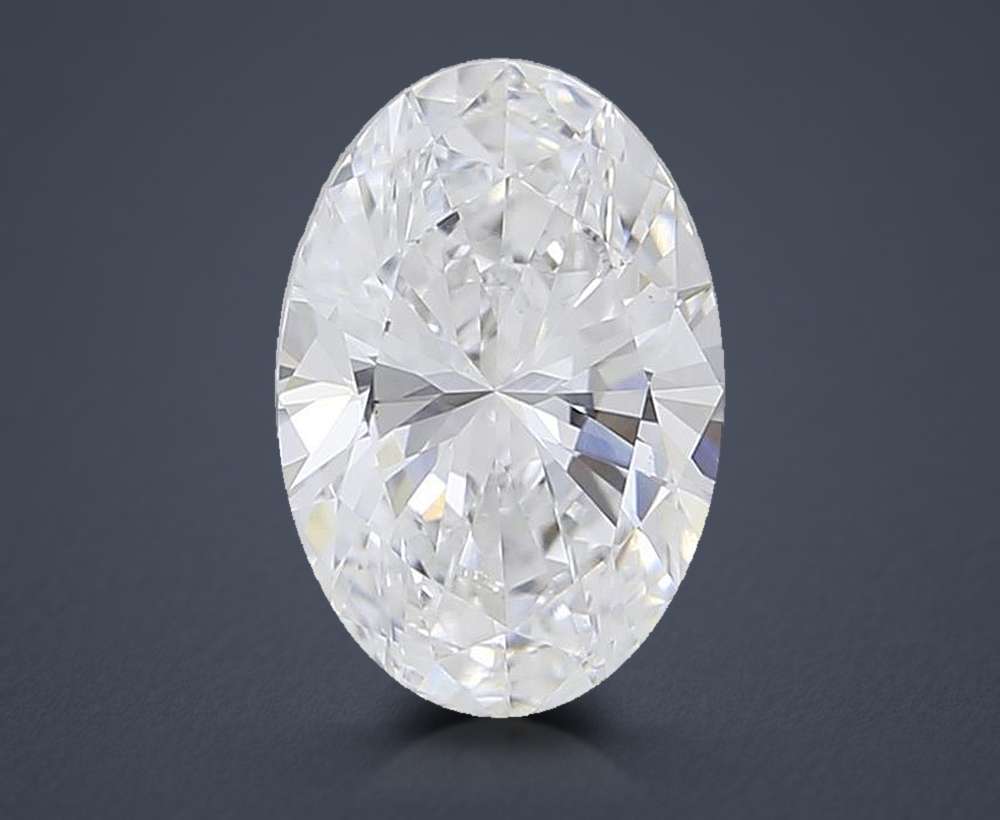 0.84 Carat Oval Lab Diamond