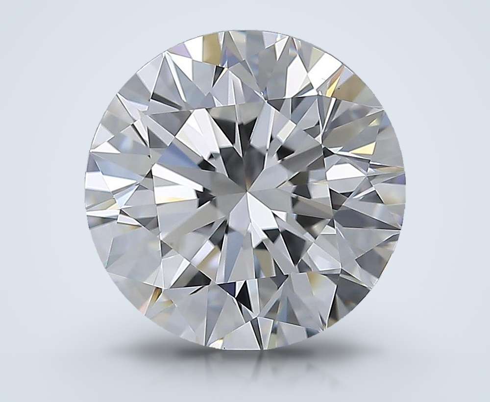 4.00 Carat Round Natural Diamond