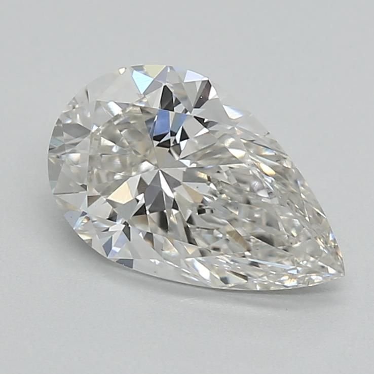 0.98ct F VS1 Rare Carat Ideal Cut Pear Lab Grown Diamond
