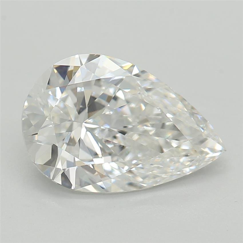 1.26ct E VVS2 Rare Carat Ideal Cut Pear Lab Grown Diamond