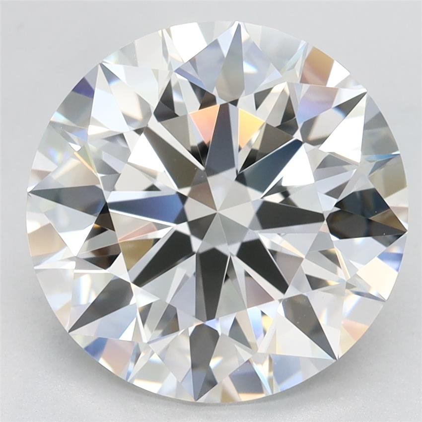 4.45ct E VS1 Rare Carat Ideal Cut Round Lab Grown Diamond