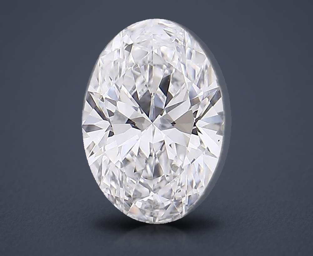 0.52 Carat Oval Lab Diamond
