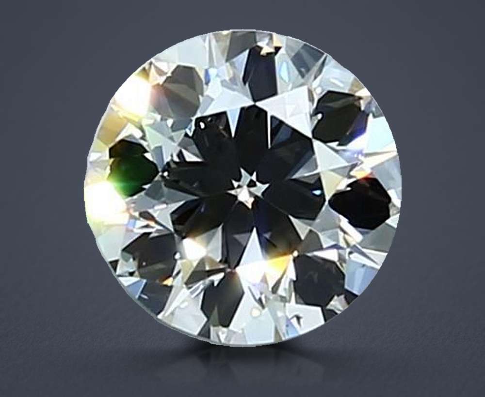 0.90 Carat Round Natural Diamond
