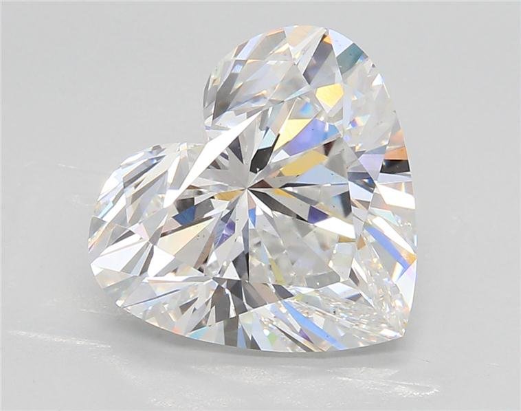 5.57ct D VS1 Rare Carat Ideal Cut Heart Lab Grown Diamond