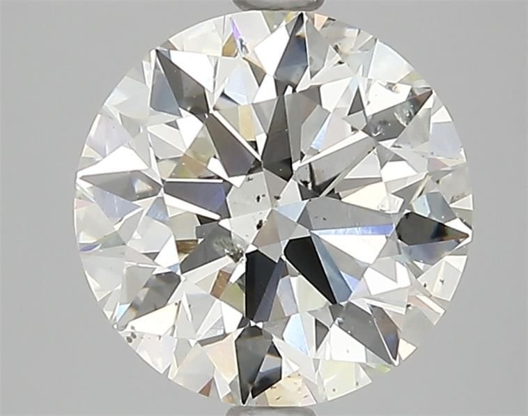 2.31ct K SI2 Rare Carat Ideal Cut Round Diamond