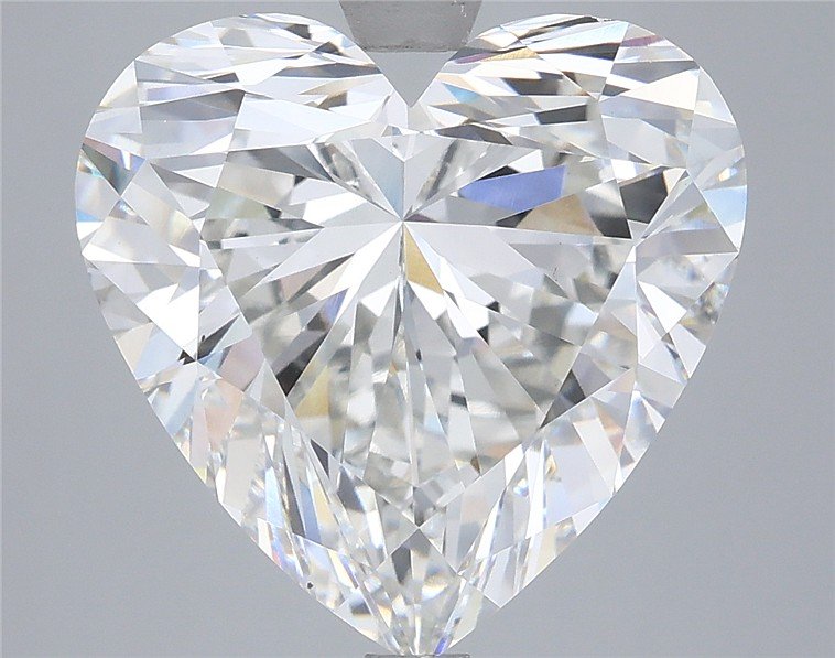 7.67ct F VS1 Rare Carat Ideal Cut Heart Lab Grown Diamond