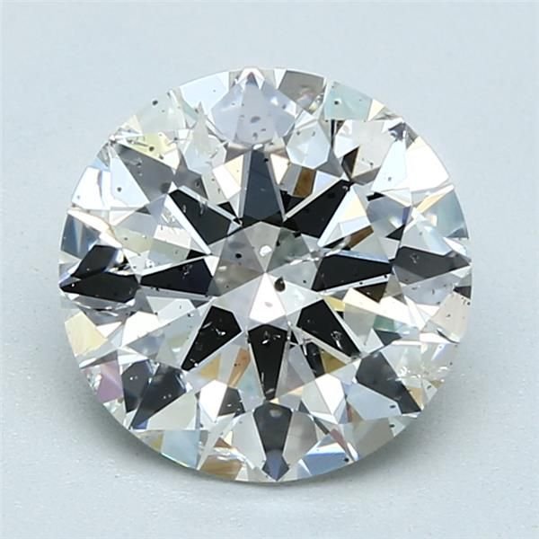 2.50ct H SI2 Rare Carat Ideal Cut Round Diamond