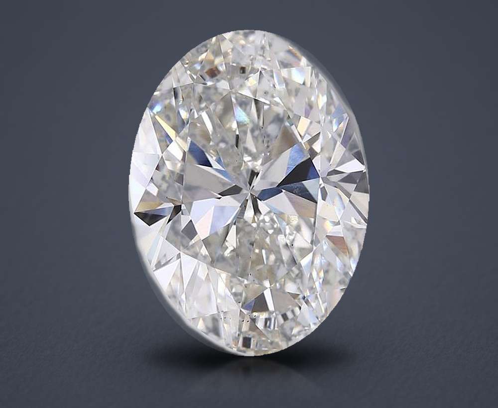 12.26 Carat Oval Lab Diamond