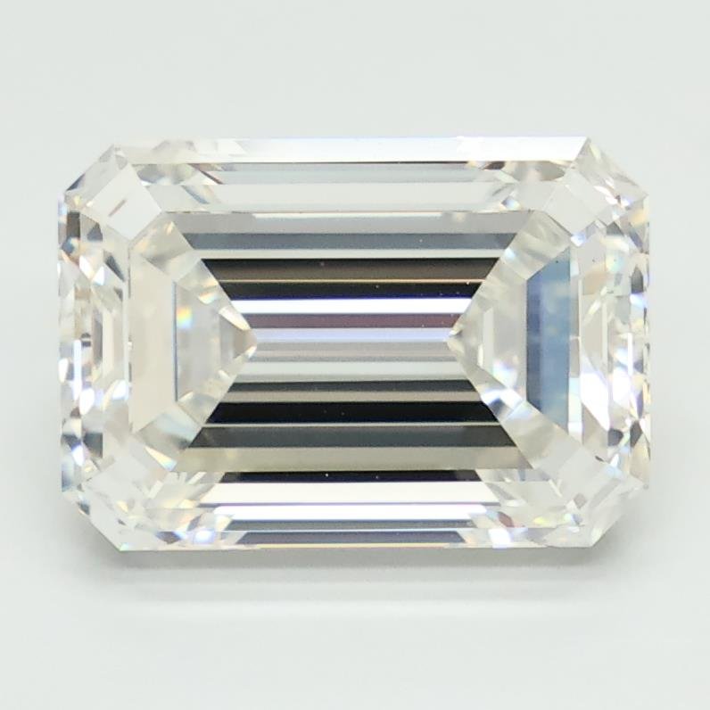 4.01ct G VS1 Rare Carat Ideal Cut Emerald Lab Grown Diamond