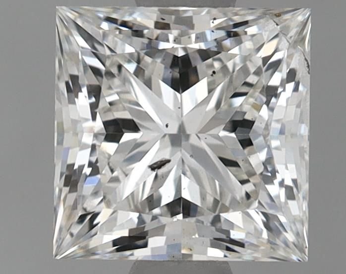1.06ct G SI2 Rare Carat Ideal Cut Princess Lab Grown Diamond