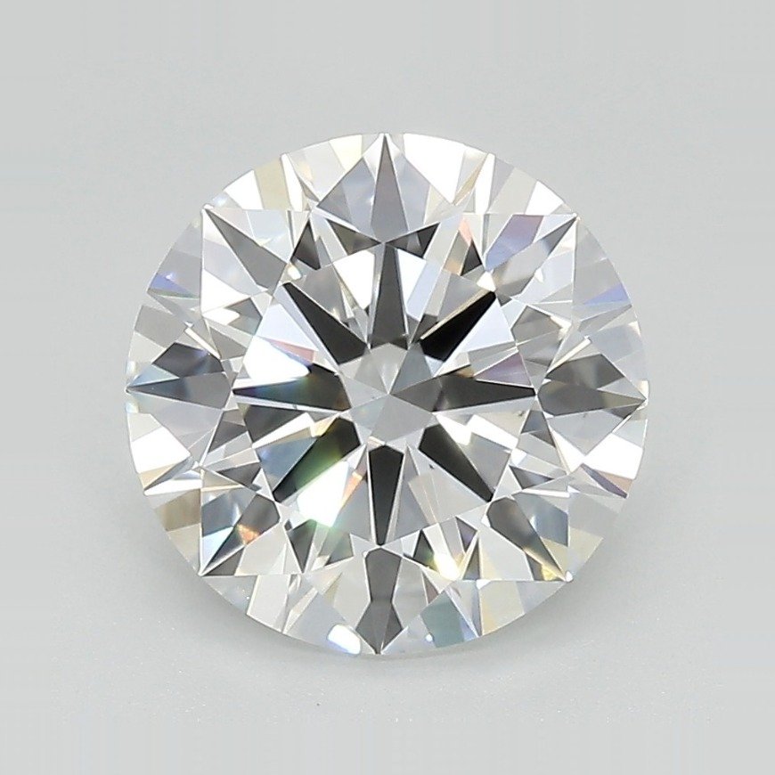 3.23ct E VS1 Rare Carat Ideal Cut Round Lab Grown Diamond