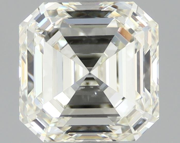 1.01ct J VS2 Rare Carat Ideal Cut Asscher Diamond