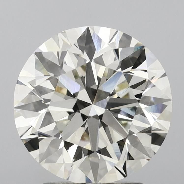 3.68ct I VVS2 Excellent Cut Round Lab Grown Diamond