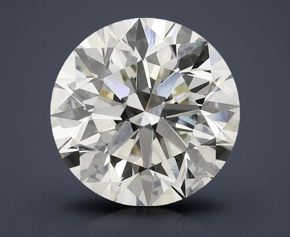 3.68 Carat Round Lab Diamond