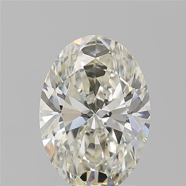 2.23ct K VS2 Rare Carat Ideal Cut Oval Diamond