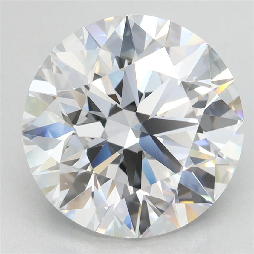 4.36ct D VVS2 Rare Carat Ideal Cut Round Lab Grown Diamond