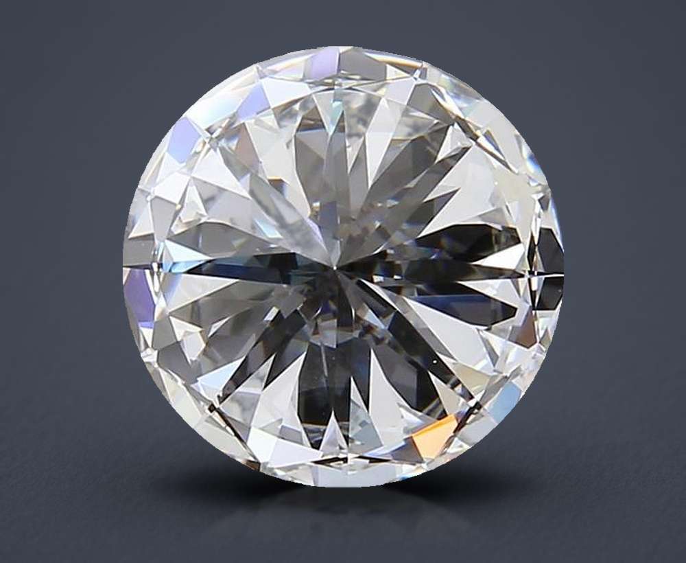 4.60 Carat Round Lab Diamond