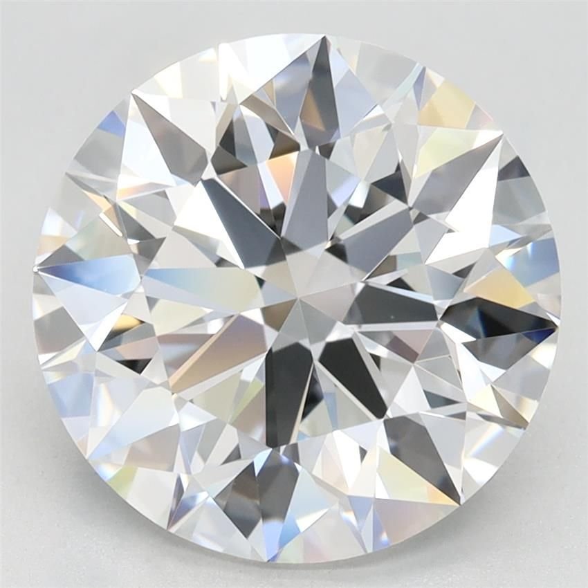 4.00ct E VVS1 Rare Carat Ideal Cut Round Lab Grown Diamond