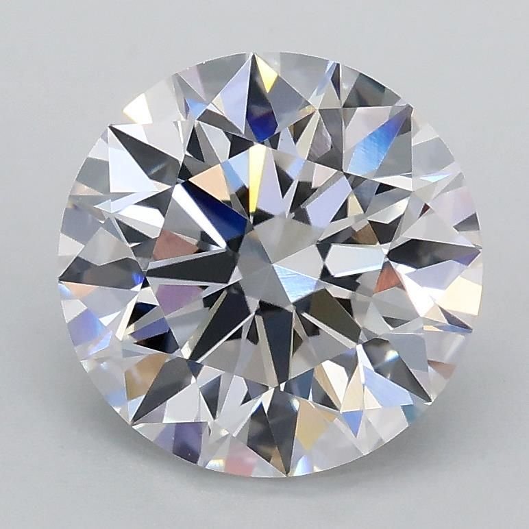 2.07ct F VVS2 Rare Carat Ideal Cut Round Lab Grown Diamond