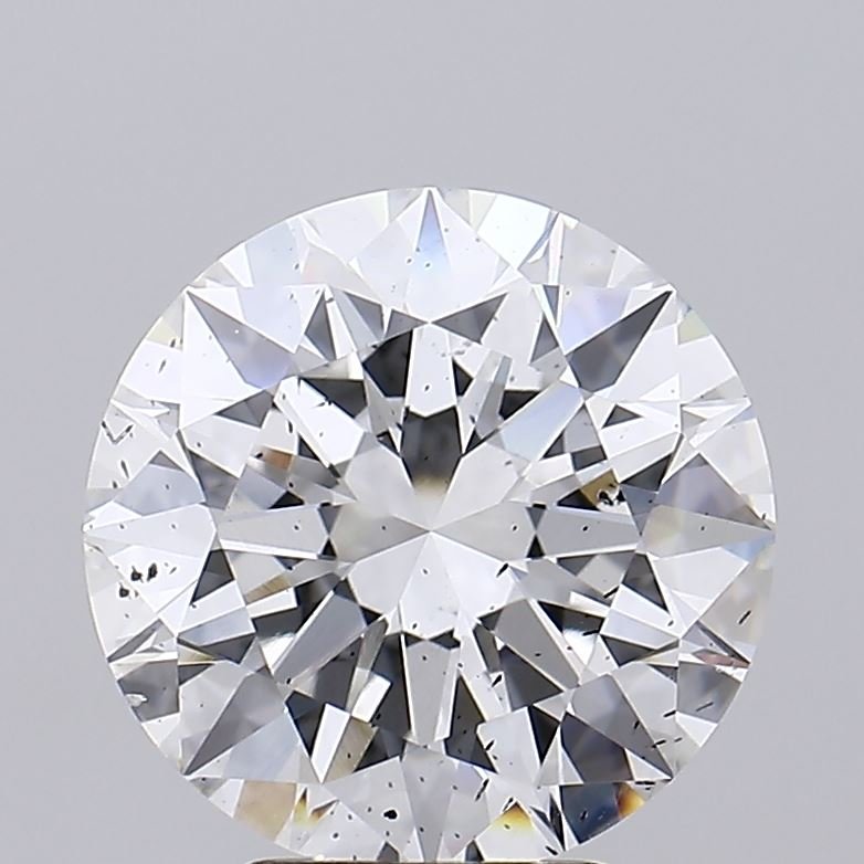 4.01ct F SI1 Excellent Cut Round Lab Grown Diamond