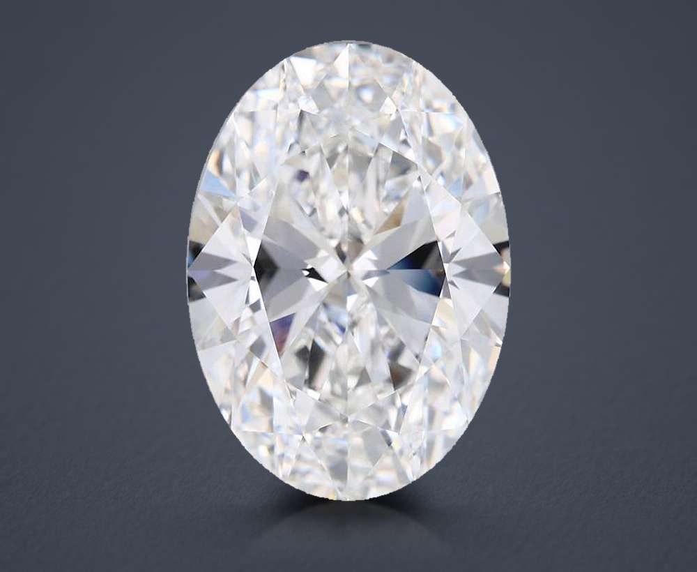 12.07 Carat Oval Lab Diamond
