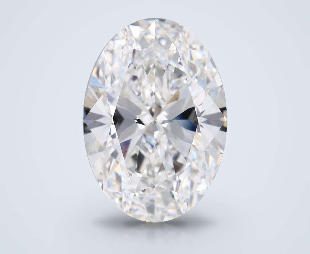 12.07 Carat Oval Lab Diamond