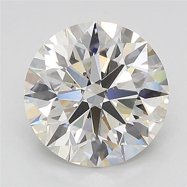 2.52ct G VS2 Rare Carat Ideal Cut Round Lab Grown Diamond