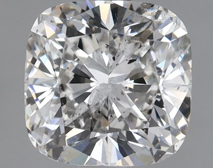 1.59ct H SI2 Rare Carat Ideal Cut Cushion Lab Grown Diamond