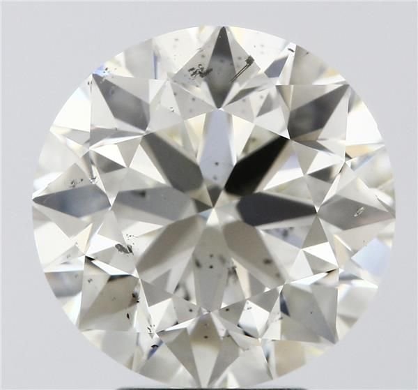 4.56ct K SI1 Excellent Cut Round Diamond