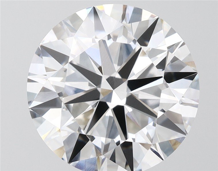 7.00ct D VVS2 Excellent Cut Round Lab Grown Diamond