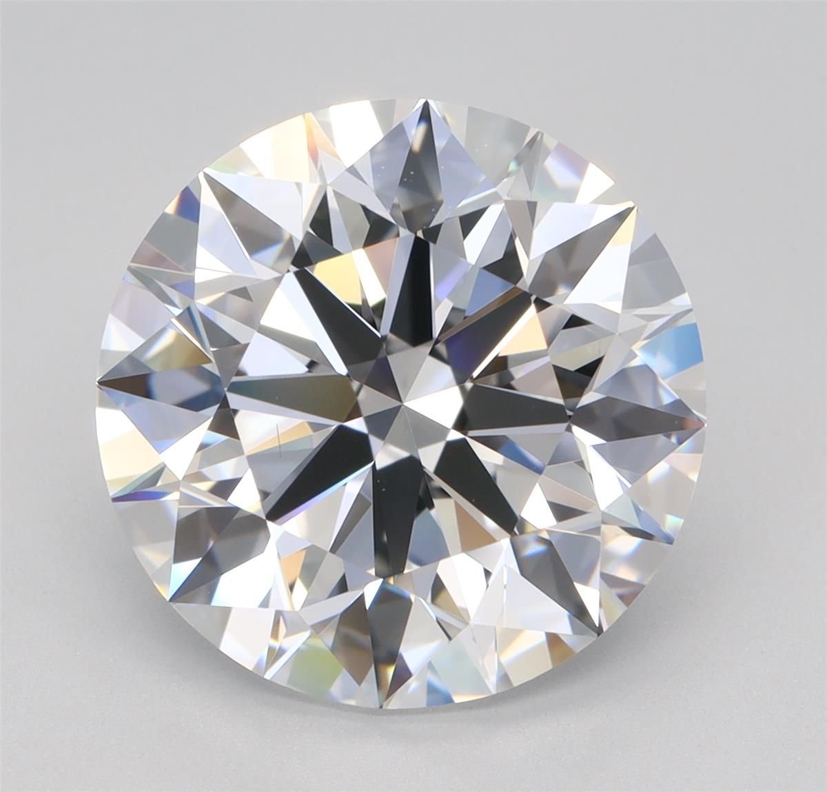 5.34ct E VS2 Rare Carat Ideal Cut Round Lab Grown Diamond