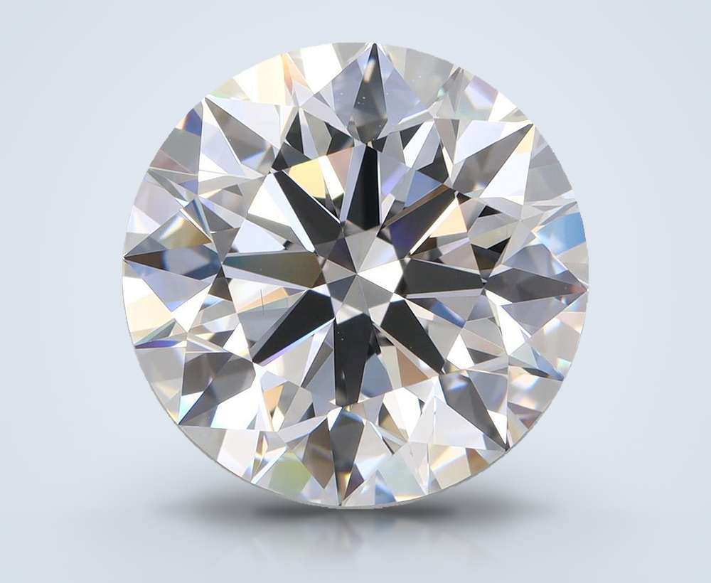5.34 Carat Round Lab Diamond