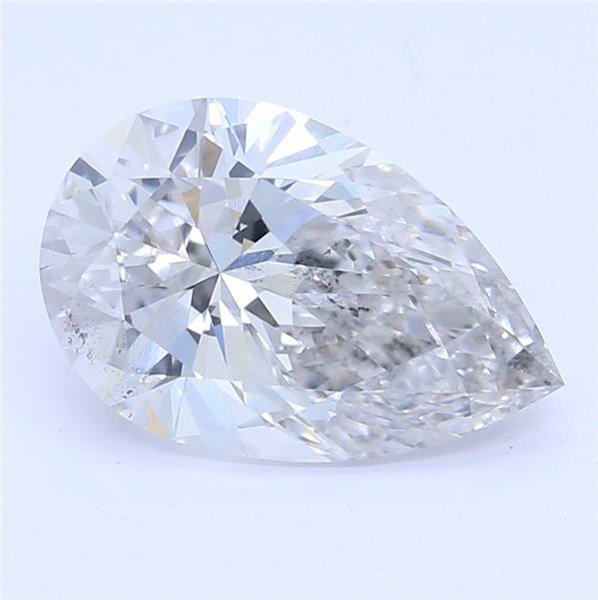 0.88ct G VS2 Rare Carat Ideal Cut Pear Lab Grown Diamond