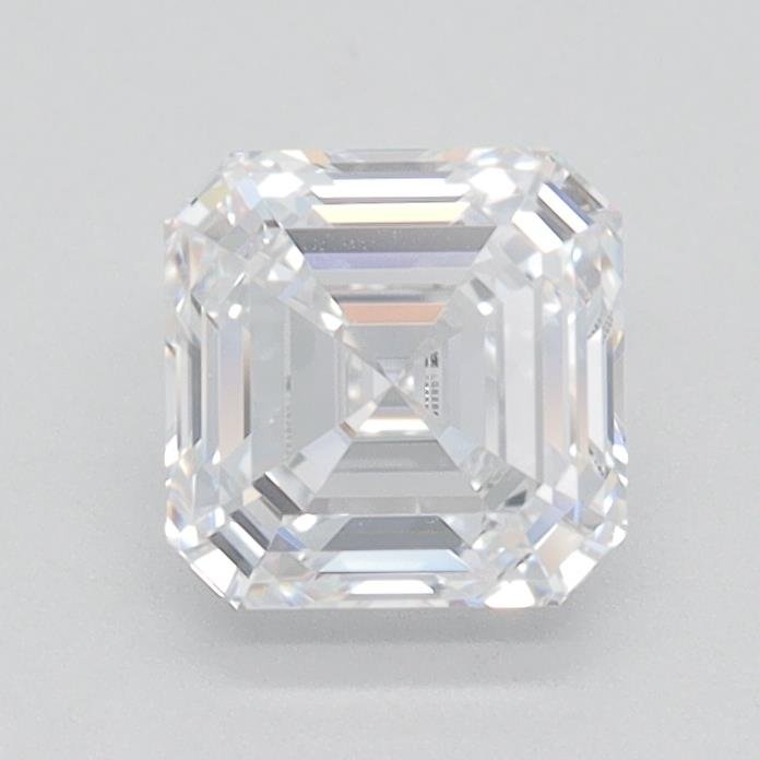 1.08ct D VVS1 Rare Carat Ideal Cut Asscher Lab Grown Diamond